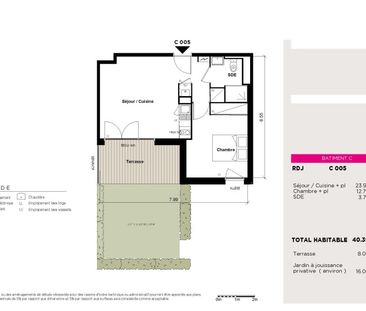 Location Appartement 2 pièces 40m² EAUNES 31600 - Photo 2