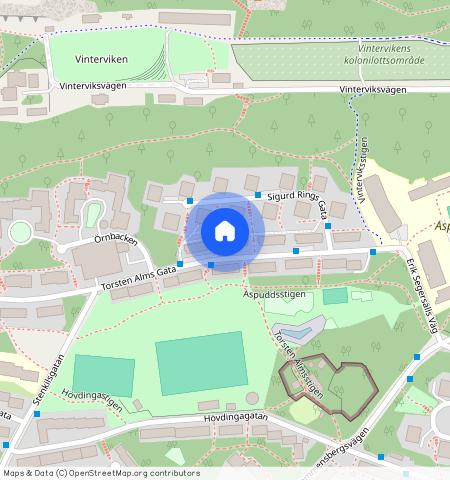 Torsten Alms Gata **, Aspudden