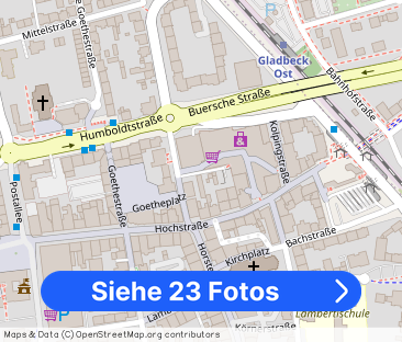 Erdgeschosswohnung mit Kamin, Sauna, Fußbodenheizung und zentraler ... - Foto 1