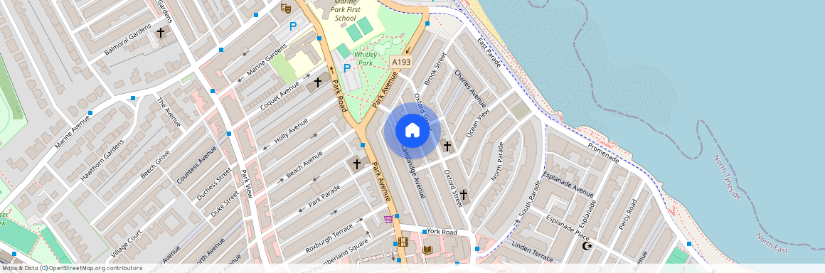 Cambridge Avenue, Whitley Bay, Whitley Bay, Tyne and Wear, NE26 1BA