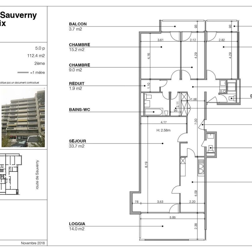 Appartement de 5 pièces au 2ème étage - Foto 2