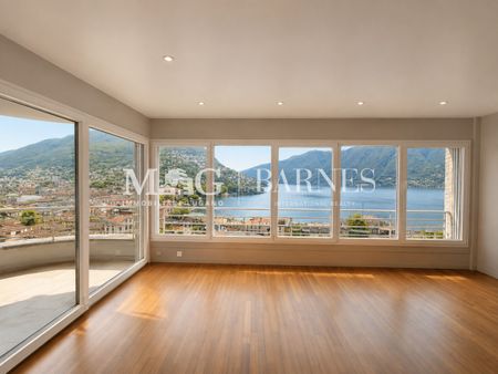 Lugano Centro: Centralissimo appartamento con vista lago splendida, 4.5 locali - Photo 2