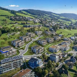 Exclusive new-build attic apartment with lake view in Oberägeri 4.5 rooms & spacious terrace - Photo 3