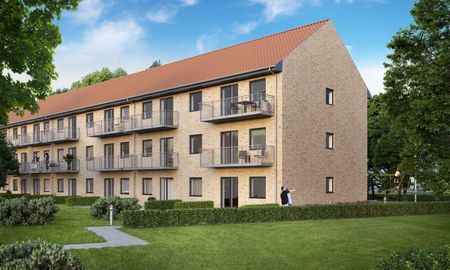 Lys 2-vær. på 54 m2 i gavlen. Moderne boliger i Tækkerhusene, Hillerød: Elevator og privat altan. Perfekt beliggenhed ved både natur og by liv - Photo 3