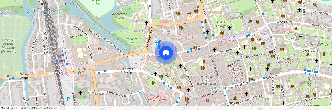 George Street Oxfordshire OX1, Oxford, OX1