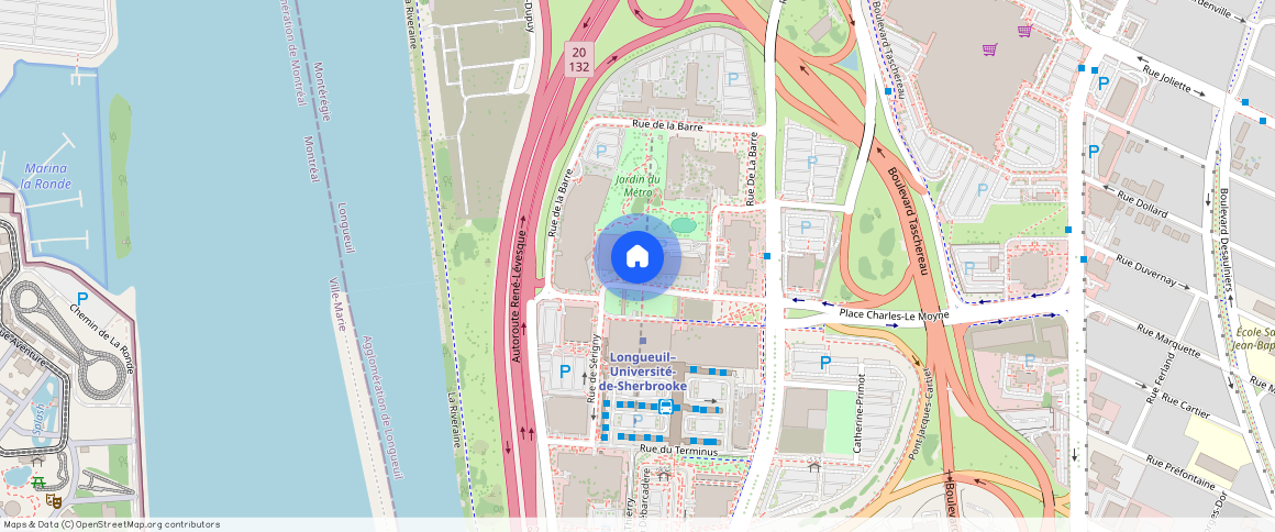 ** Place Charles-Le Moyne, Longueuil, Longueuil, Montérégie, J4K 2T3