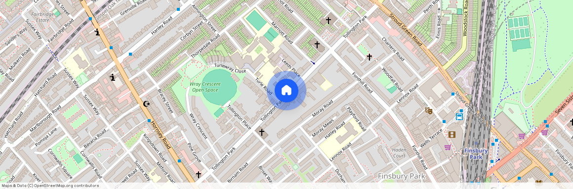 Tollington Park, Finsbury Park, N4, London