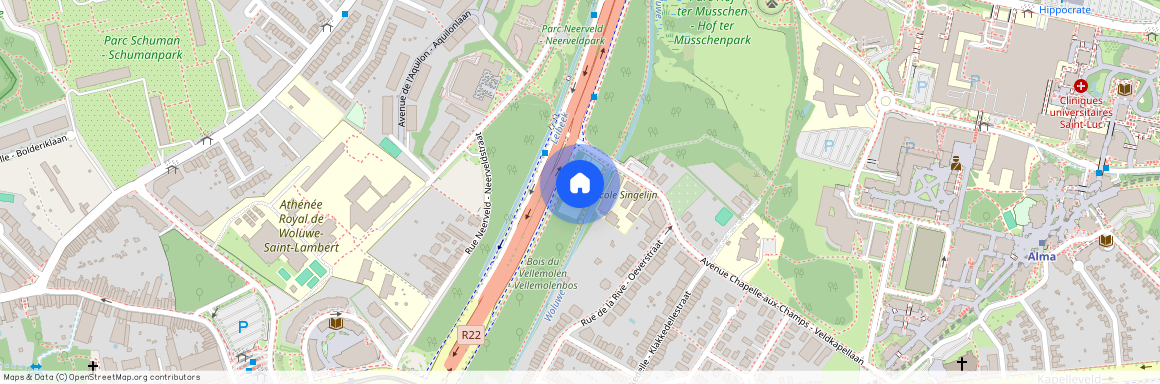 Chemin du Vellemolen, 4, 1200, Woluwe-Saint-Lambert