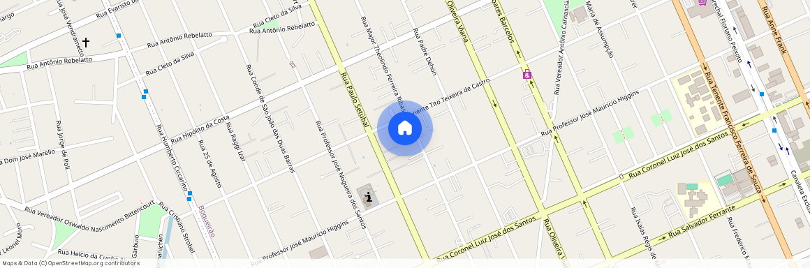Rua Major Theolindo Ferreira Ribas, 2290, Boqueirao, PR, Curitiba
