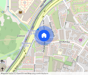 Wynajmę 2-pokojowe (55m2) - Ruczaj - Drukarska - Фото 1