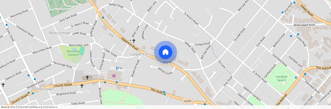 Upperton Road, Eastbourne BN21