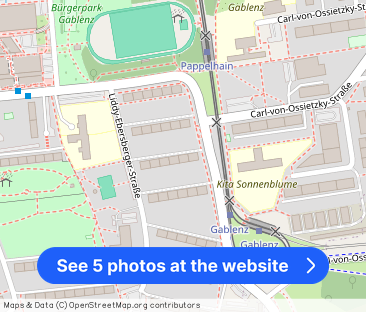 Lichterhellte 3-Raum-Wohnung mit Balkon - Photo 1