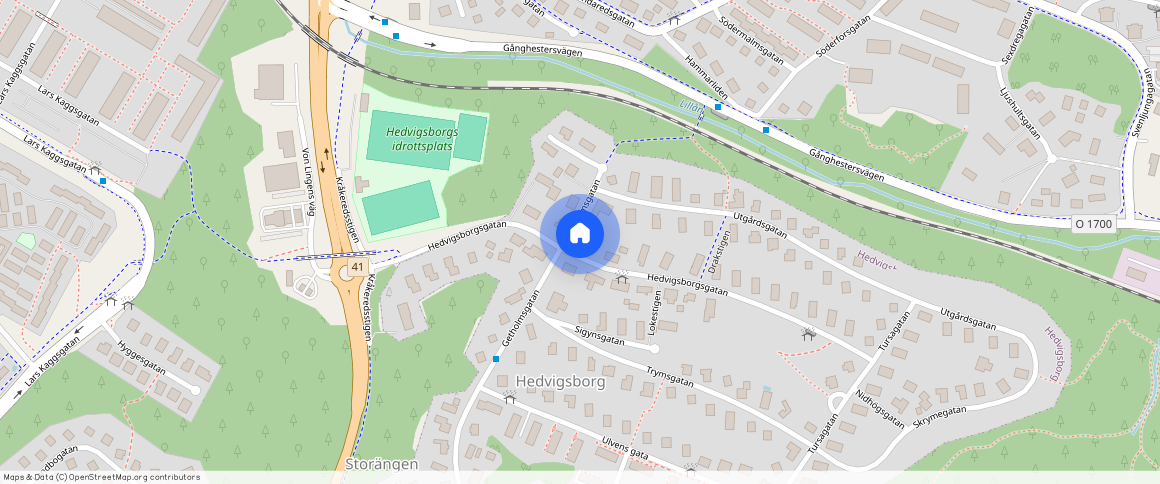 Borås, Hedvigsborgsgatan, 19 B, 50447