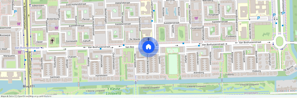 Buitenveldert-Oost, 1082 AR, Van Boshuizenstraat, Amsterdam