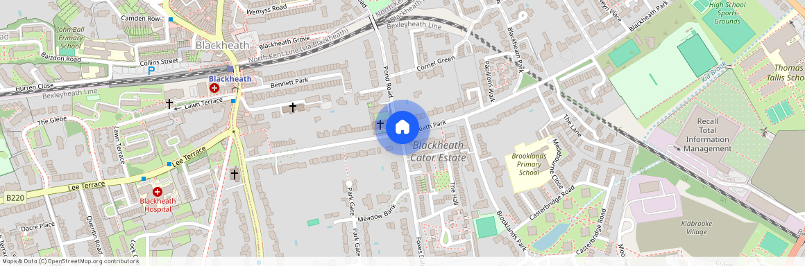 Foxes Dale, Blackheath Park, SE3