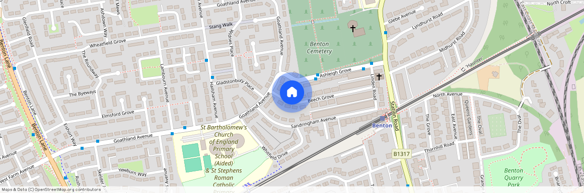 Beech Grove, Longbenton, Newcastle upon Tyne, Tyne and Wear, NE12