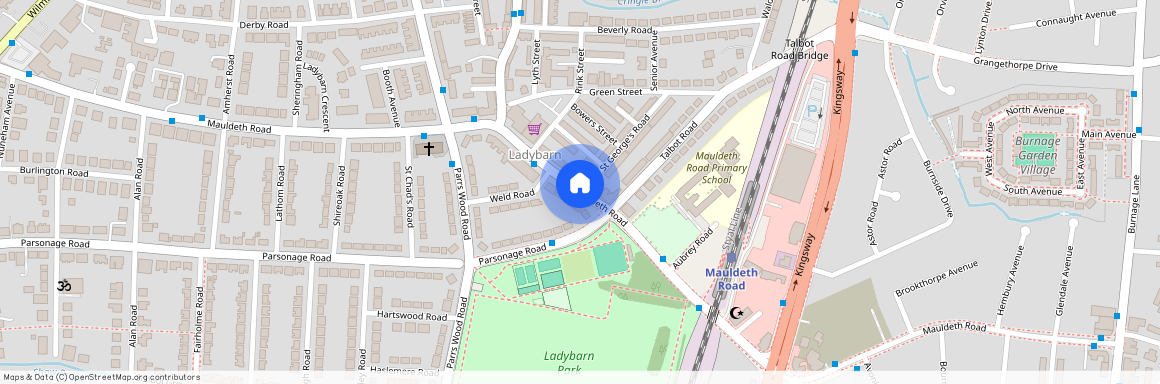 St. Georges Road, M14