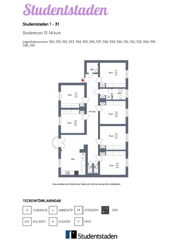Studentstaden 21, 75233, Uppsala - Foto 5