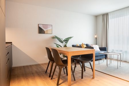 2.5 Zimmerwohnung - modernster Ausbaustandard mit separatem Schlafzimmer - Photo 2