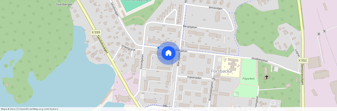 Strandgatan 8 E, Forsbacka