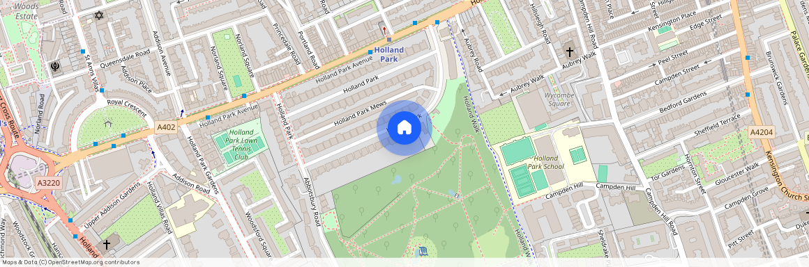 Holland Park, London, W11 3TG