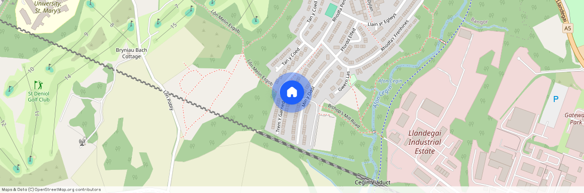 Bishops Mill Road, Bangor, Gwynedd, LL57