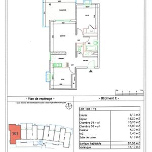 Location Appartement 3 pièces 57m² STE CLOTILDE 97490 - Photo 2