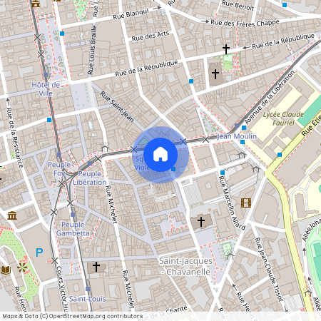 8 SQUARE VIOLETTE, ST ETIENNE CENTRE VILLE, Saint Etienne