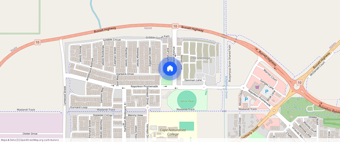 ** Mackerel Avenue, WA 6280, Vasse