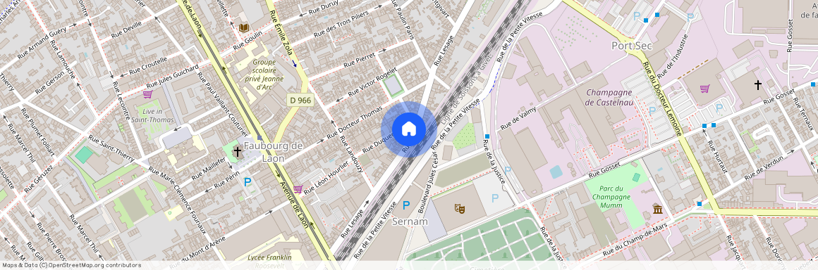 49 Rue Lesage, 51100 Reims, France