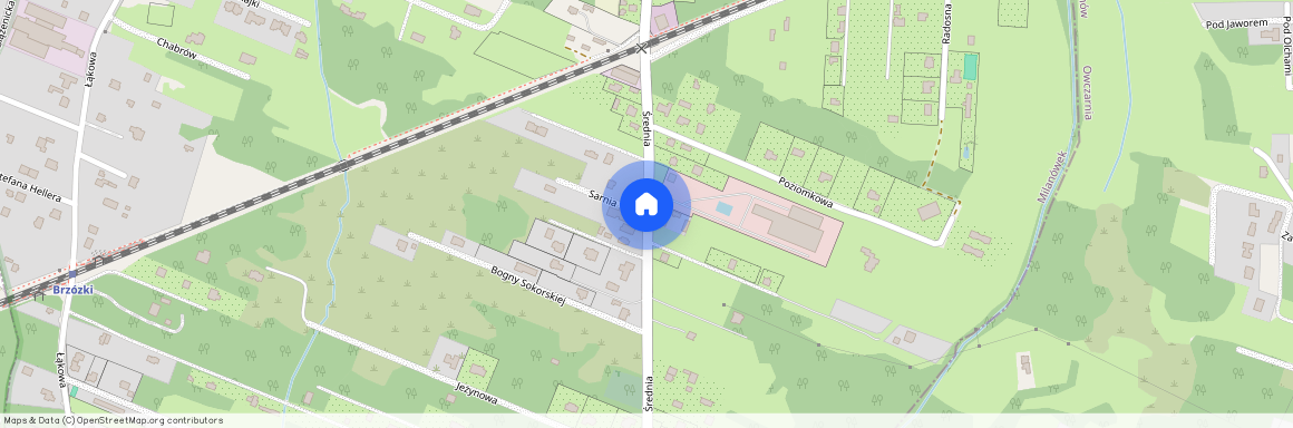 Grodziski, Milanówek, Kazimierówka, Średnia