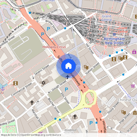 Suffolk Street Queensway, Birmingham, West Midlands, B1