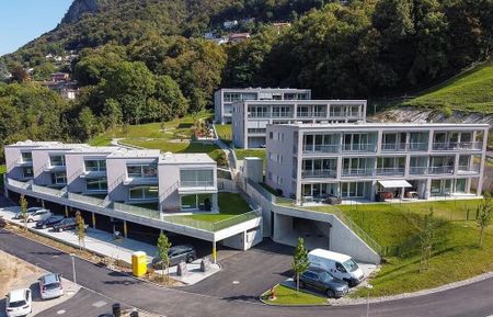 Moderno e luminoso 3.5 locali immerso nel verde a Pazzallo - Foto 5