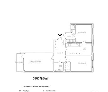 Jarlavägen 3 B, våning 3 - Foto 3