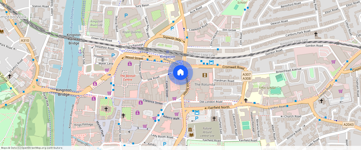 All inclusive bills studios at The Rex, ** Clarence Street Kingston Upon Thames KT1