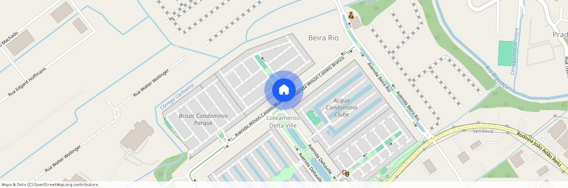 Avenida Wilson Castelo Branco, 376, Beira Rio - Biguaçu