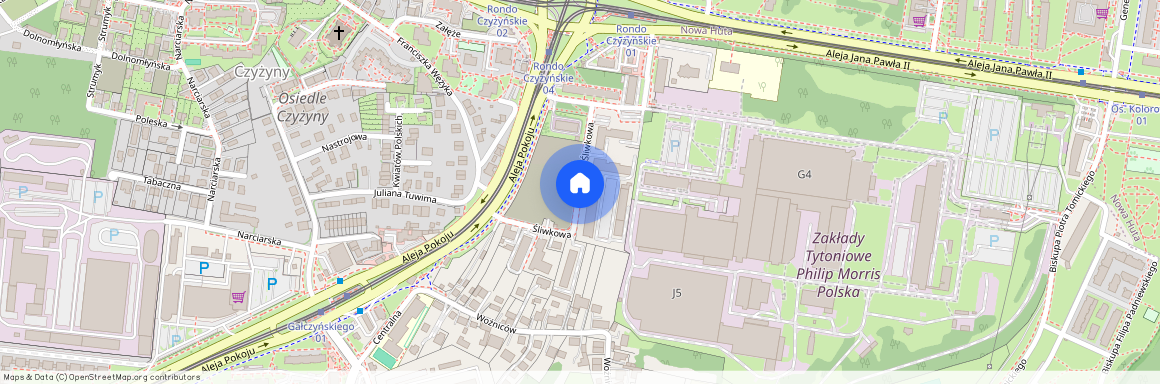 ul. Śliwkowa, Czyżyny, Czyżyny, Kraków, małopolskie