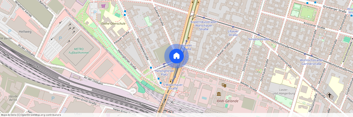 Warschauer Str., 10243 Berlin-Bezirk Friedrichshain-Kreuzberg, Germany