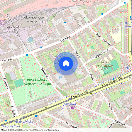 ul. Kolejowa, Przedmieście Świdnickie, Stare Miasto, Wrocław, dolnośląskie