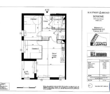 Appartement à louer 3 pièces 60.84m² - Photo 5