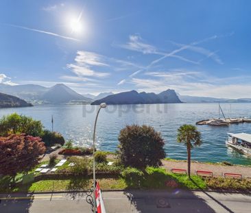 Attractive 2.5-room apartment with lake view in Vitznau - Photo 2