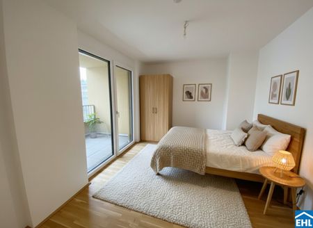 2-Zimmer Erstbezug mit ostseitiger Loggia – Gudrunstraße 120 - Foto 2