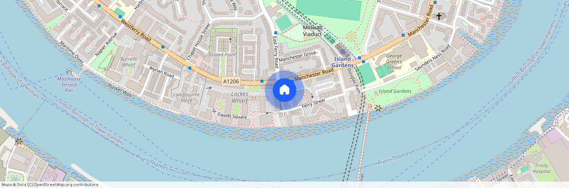 Ferry Street, Isle Of Dogs, London, E14