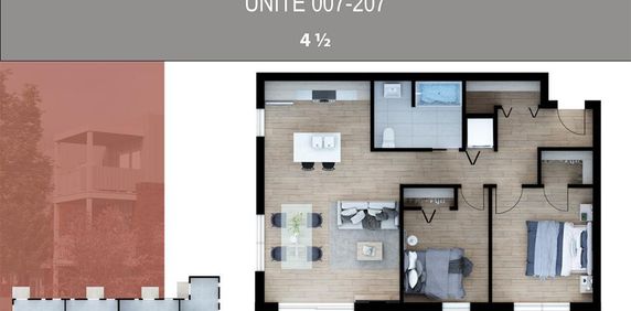 Appartements neufs 4 ½ à louer – Saint-Eustache - Photo 2