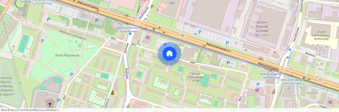 ul. Wici, Teofilów, Bałuty, Łódź, łódzkie