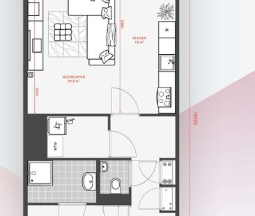 Appartement te huur: S Blaupot ten Catestr 113 1508 VC Zaandam - Foto 4