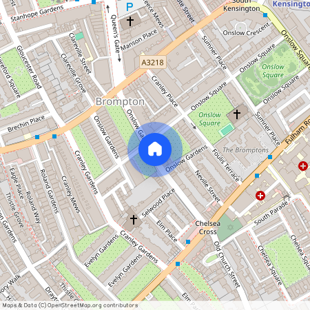 Onslow Gardens, South Kensington, London, SW7