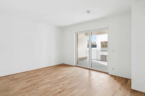 Neubau Erstbezug - 2-Zimmerwohnung mit Loggia - Einbauküche optional - Foto 1