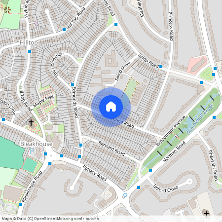 Valentine Road, B68, Oldbury