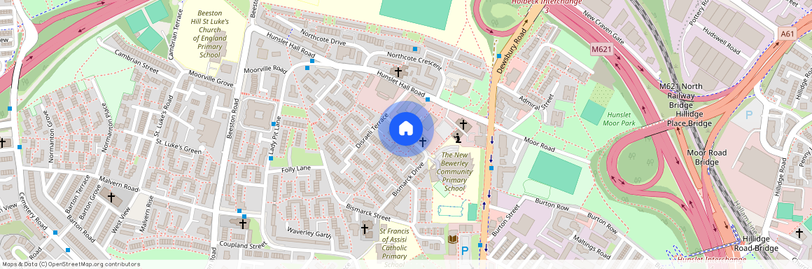 Disraeli Gardens, Leeds, LS11